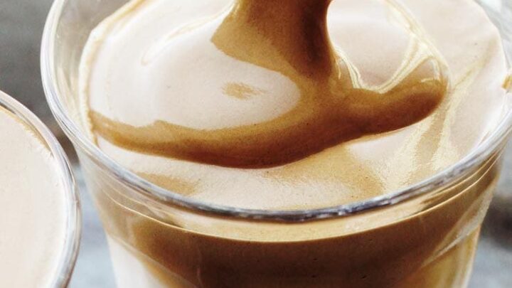 Whipped Coffee Foam Iced Latte - Fresh Flavorful