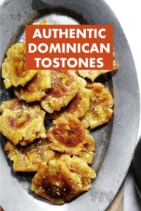 Tostones Recipe (Fried Green Plantains) - Sophisticated Gourmet